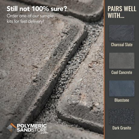 Color options for Rhino Power Bond Plus Polymeric Sand