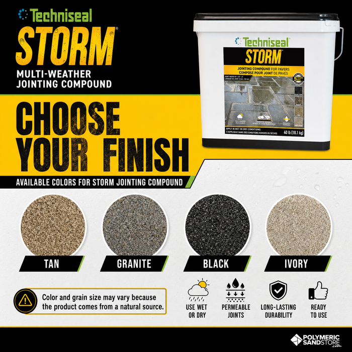 Techniseal  NOCO STORM Wet Weather Polymeric Jointing Compound 40 lb