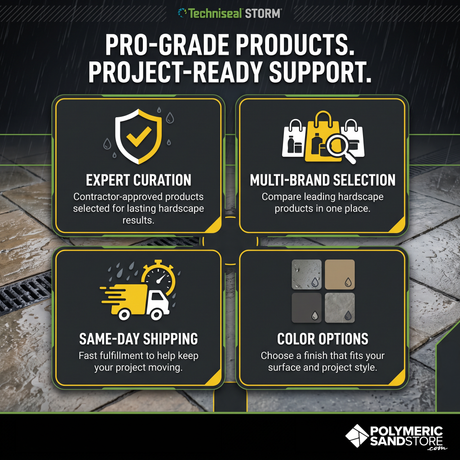 STORM pro-grade product benefits in rain – expert curation, multi-brand comparison, same day shipping, color options