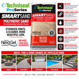 Techniseal SmartSand Jointing Sand, Joints to 1 in, 50 lb Bag