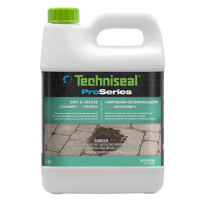 Techniseal Dirt and Grease Remover for pavers, concrete and masonry
