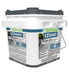 Techniseal EZ Sand polymeric sand 40 lb resealable bucket Gray, regular grade paver joint sand for joints 1/8 to 1/2 inch