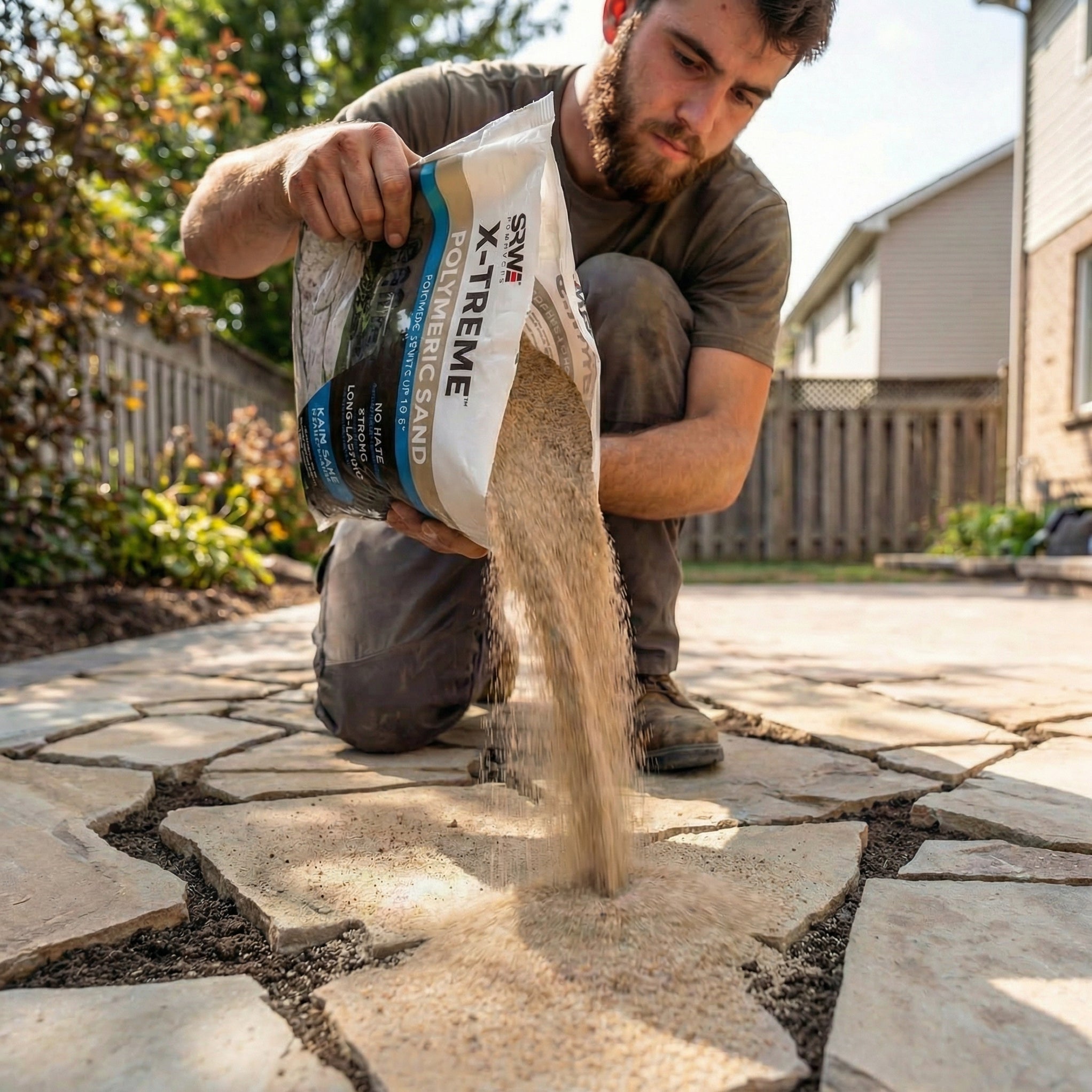 SRW X-Treme Polymeric Sand 50 lb – Wide Joints | Polymeric Sand Store