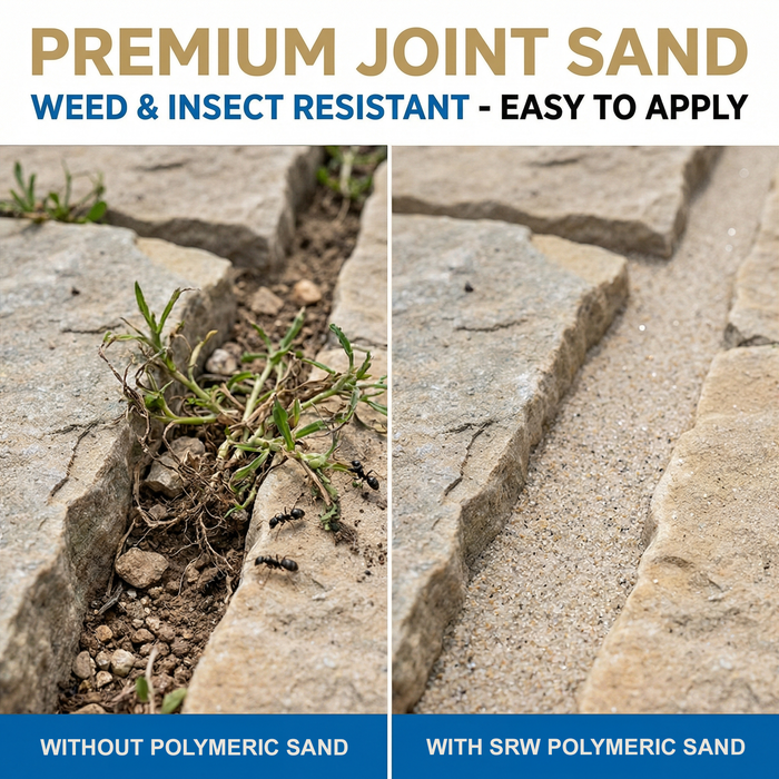 X-Treme Polymeric Sand, Joint up to 6 Inches. 50-Pound Bag SRW wide joint