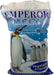 Emperor Melt Blue Emperor ice melt 50 lb bag with emperor penguin artwork, vegetation friendly and pet safe magnesium chloride ice melter for driveways and sidewalks, effective to -15 degrees Fahrenheit
