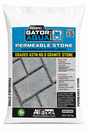 Alliance Gator Aqua Rock permeable paver aggregate, ASTM No. 9 graded granite stone for permeable patios and walkways.