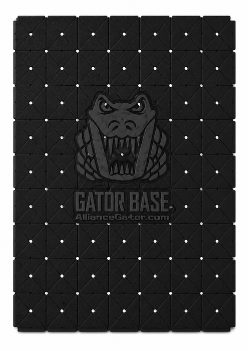 Alliance Gator Base panel, lightweight foundation base for pedestrian paver patios, walkways, and pool deck installations.