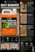 Alliance Gator Clean Rust Remover infographic showing rust stain removal for pavers, wet cast, and natural stone surfaces.