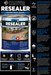 Alliance Gator Seal Resealer paver sealer infographic showing solvent based, rain safe, no stripping, one coat application.