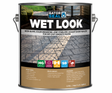 Alliance Gator Seal Wet Look high gloss solvent based paver sealer, 1 gallon color enhancing sealer for concrete pavers.