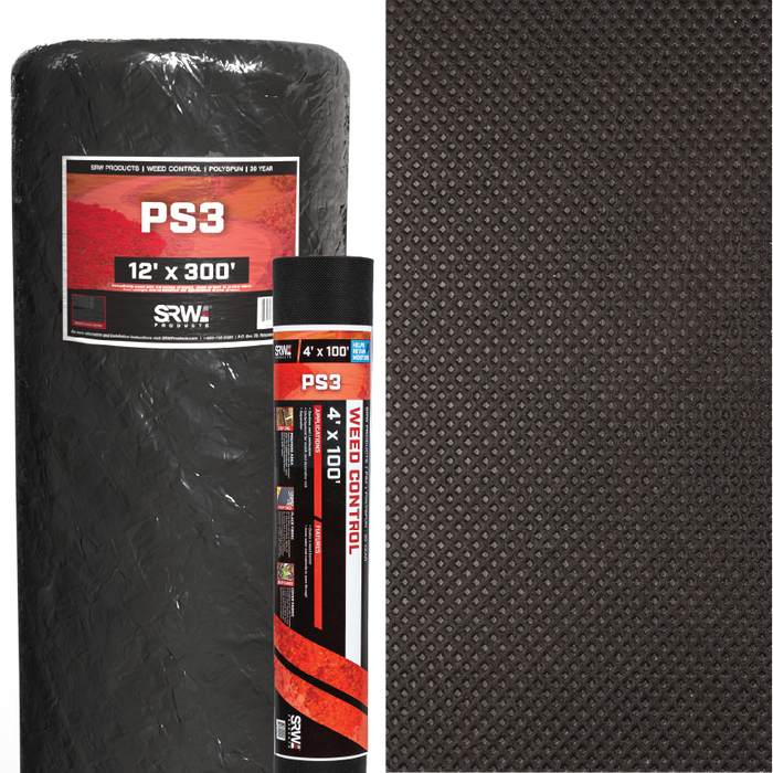 SRW PS3 Professional Weed Control Fabric, 30 Year