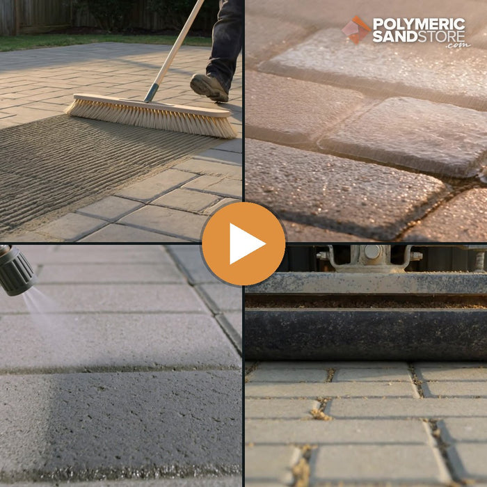 Polymeric sand install videos and project photos, Polymeric Sand Store