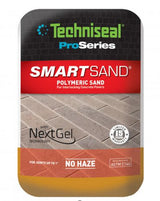 Techniseal ProSeries Smart Sand polymeric sand 50 lb bag, NextGel no haze joint sand for concrete pavers up to 1 inch