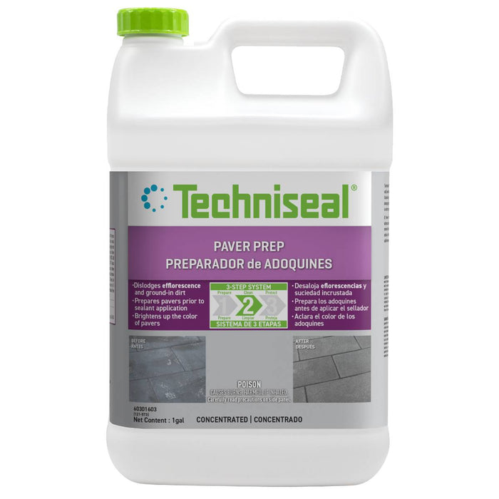 Techniseal Paver Prep efflorescence cleaner, 1 gallon